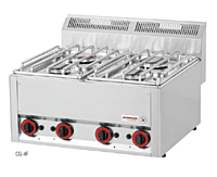 Cocina a gas 4 fuegos SERIE 600 CG-4F