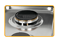 Cocina a gas 4 fuegos SERIE 600 CG-4F