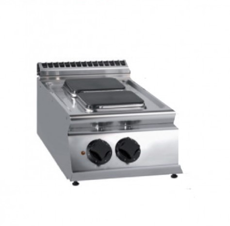 Cocina eléctrica de placa cuadrada sobremesa S.700 SV 74 PCEQ-T