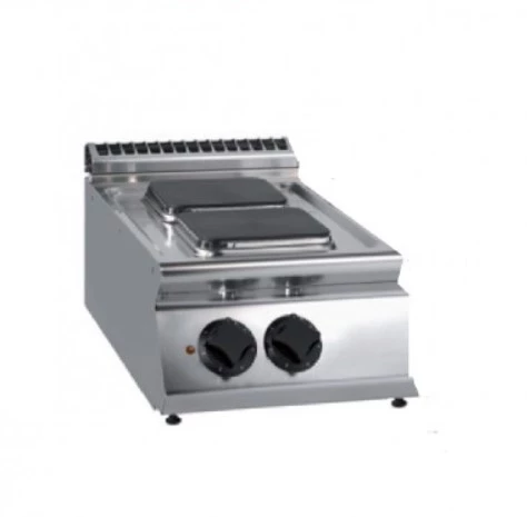 Cocina eléctrica de placa cuadrada sobremesa S.700 SV 74 PCEQ-T