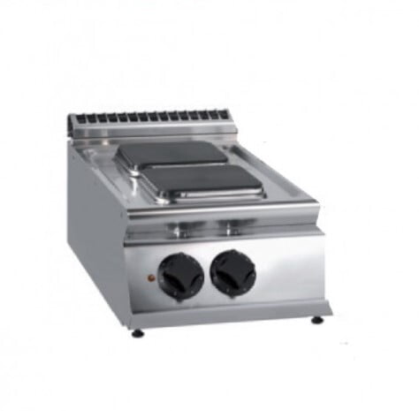 Cocina eléctrica de placa cuadrada sobremesa S.700 SV 74 PCEQ-T