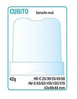 Fabricador de Hielo Serie C Cubitos