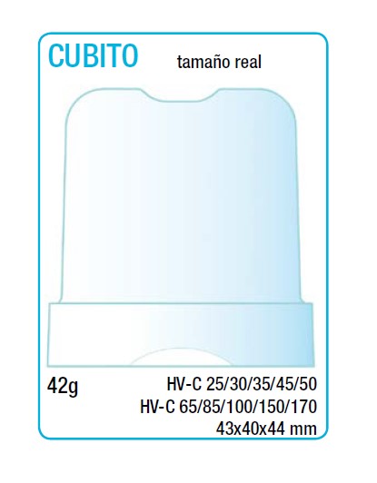 Fabricador de Hielo Serie C Cubitos