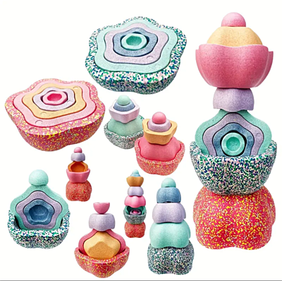 Цветни баланс камъни – комплект от 5 броя Цветни баланс камъни – комплект от 5 броя