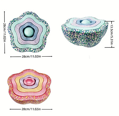 Цветни баланс камъни – комплект от 5 броя Цветни баланс камъни – комплект от 5 броя