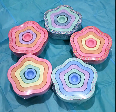 Цветни баланс камъни – комплект от 5 броя Цветни баланс камъни – комплект от 5 броя