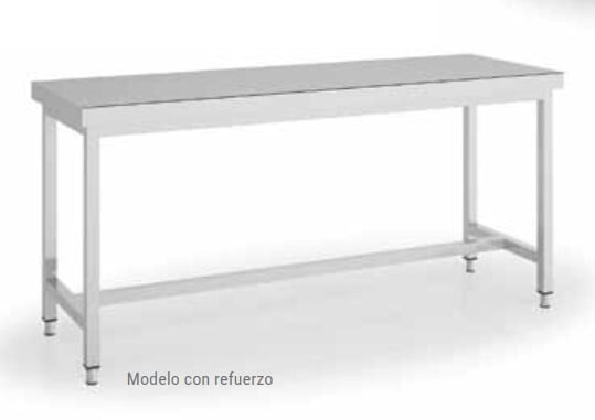 Mesa Trabajo Central Sin Estante Dim:700X700X850 Mm