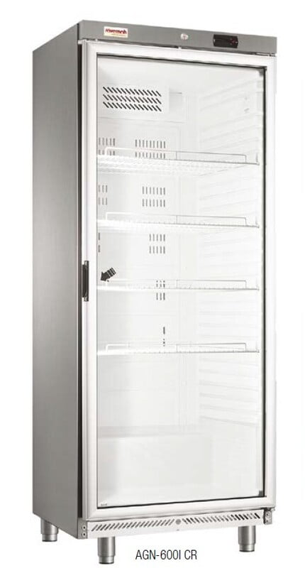Armario refrigeración/congelación para pastelería con puertas de cristal GN 2/1 AGN-600I CR