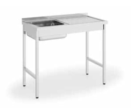 Fregadero 1 C.340X370X145 -1 Esc.D. Dim:1000X500