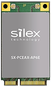 SX-PCEAX-AP6E Silex WiFi 6E Wireless LAN Access Point Module SX-PCEAX-AP6E Silex WiFi 6E Wireless LAN Access Point Module