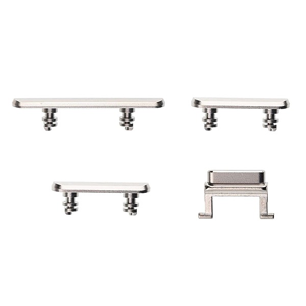iPhone X - Replacement Buttons Set - Silver