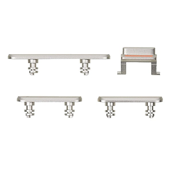 Apple iPhone 11 Pro , Pro Max - Replacement Power Volume And Mute Buttons - Silver