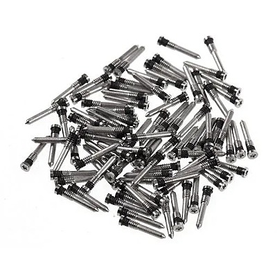 Apple iPhone X - Replacement Bottom Pentalobe Screws - Bulk Pack x100 - Silver