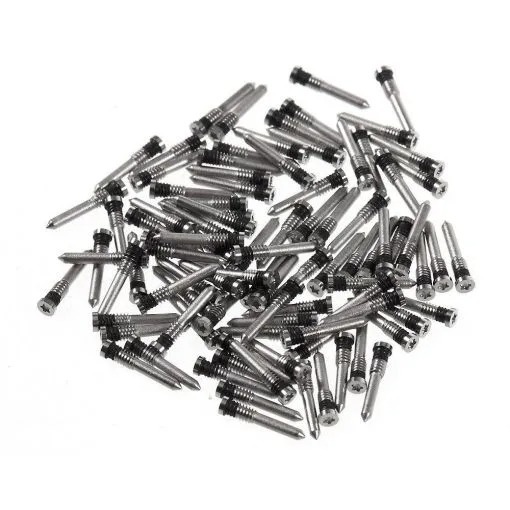 Apple iPhone X - Replacement Bottom Pentalobe Screws - Bulk Pack x100 - Silver