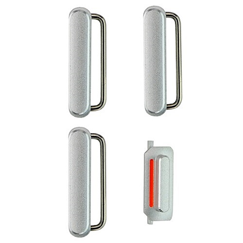 iPhone 6 And 6 Plus - Button Set - Silver , White