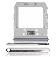 Samsung Galaxy S10 5G - Replacement SIM Card Tray Holder - Silver