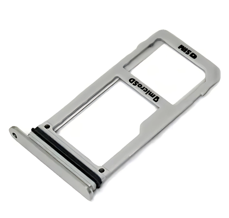 For Samsung Galaxy Note 7 - Replacement SIM SD Tray With Water Seal - Silver