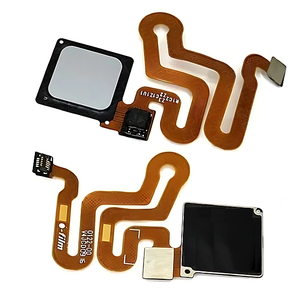 Huawei P9 , P9 Plus - Replacement Home Button Flex Cable With Finger Print Reader - Silver