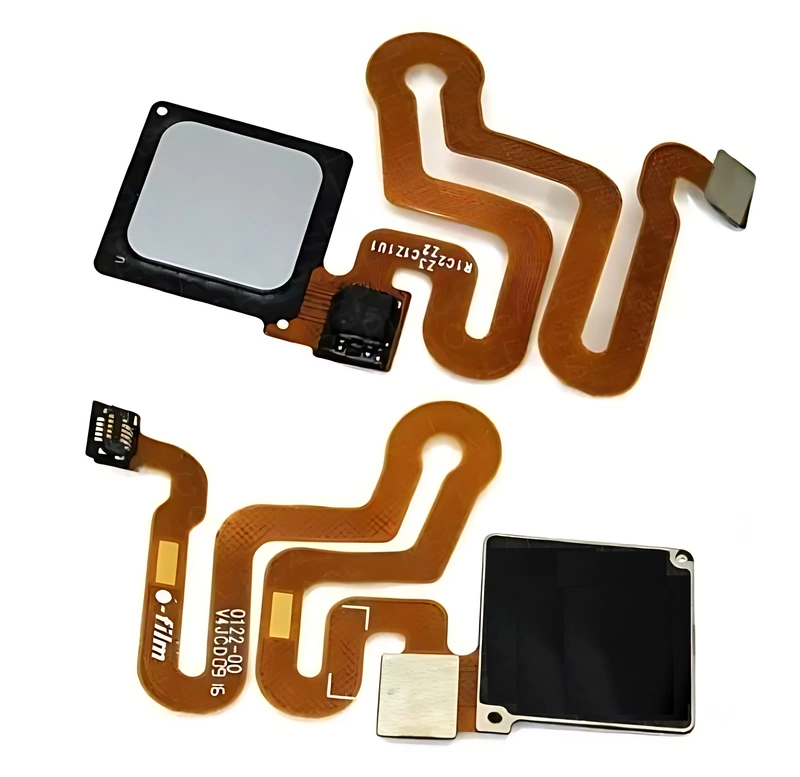 Huawei P9 , P9 Plus - Replacement Home Button Flex Cable With Finger Print Reader - Silver