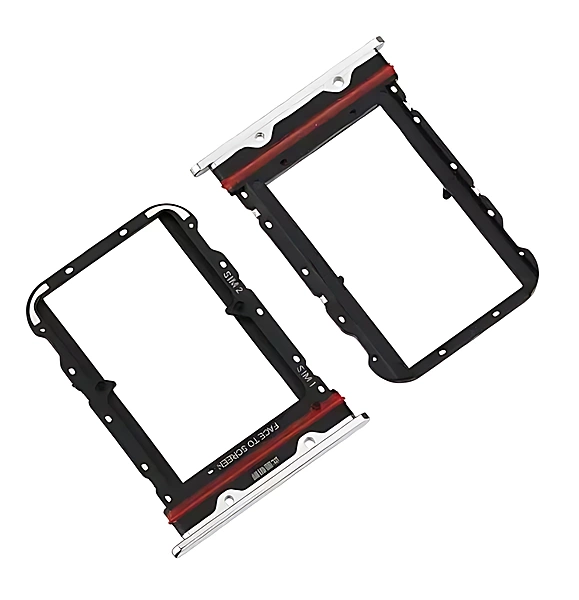 Xiaomi Mi Note 10 - Replacement SIM Card Tray - Silver