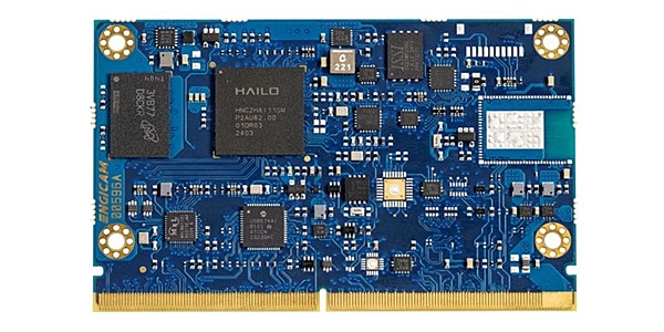 Engicam - SmarCore Hailo-15 SMARC module for AI Vision