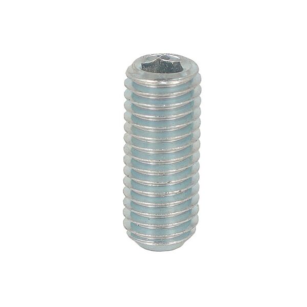 M6 X 12 Socket Set Grub Screw Plain Cup Point