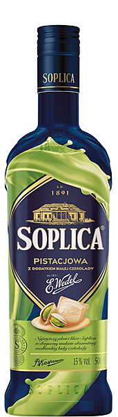 W/SOPLICA WEDEL PISTACHIO 15% 0.5L/15