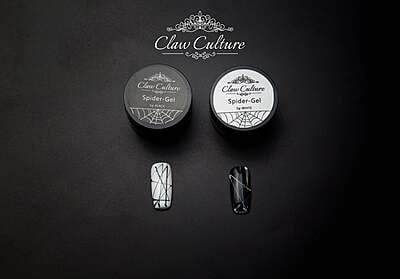Claw Culture Spider Gel black & white Claw Culture Spider Gel black & white