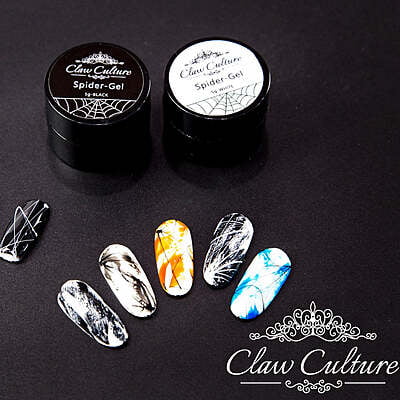Claw Culture Spider Gel nail art Claw Culture Spider Gel nail art