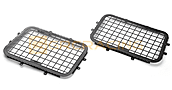 Stainless Steel Guard Mesh Black For SCX6 Sides Window