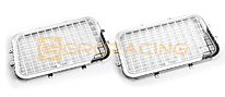Stainless Steel Guard Mesh Silver For SCX6 Sides Window