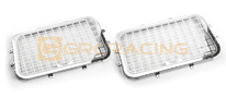 Stainless Steel Guard Mesh Silver For SCX6 Sides Window