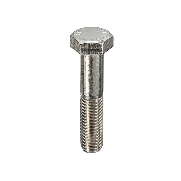 M8 X 80 Hex Bolt DIN931 A2-304 S/Steel