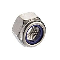 M10 Nylon Insert Nut Type T DIN 985 A2-304 Stainless Steel