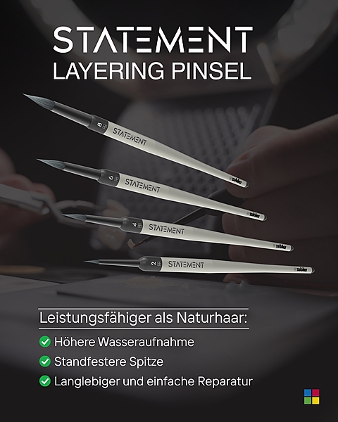 STATEMENT Pinsel für Layering