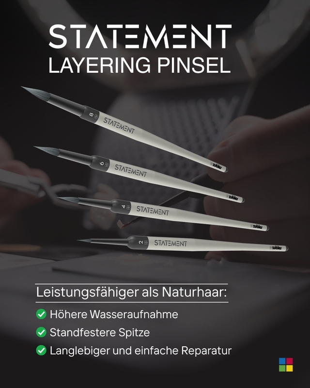 STATEMENT Pinsel für Layering