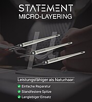 STATEMENT Pinsel für Microlayering