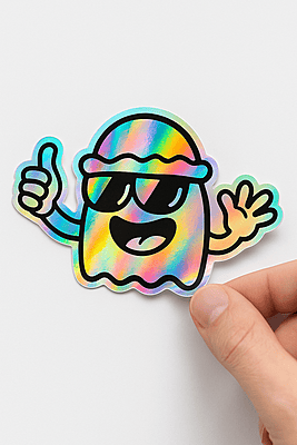 Stickers holographique