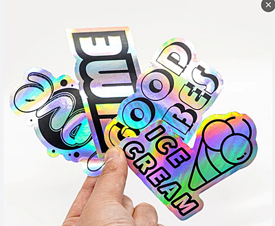 Stickers holographique