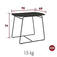 Surprising Table 90x60cm