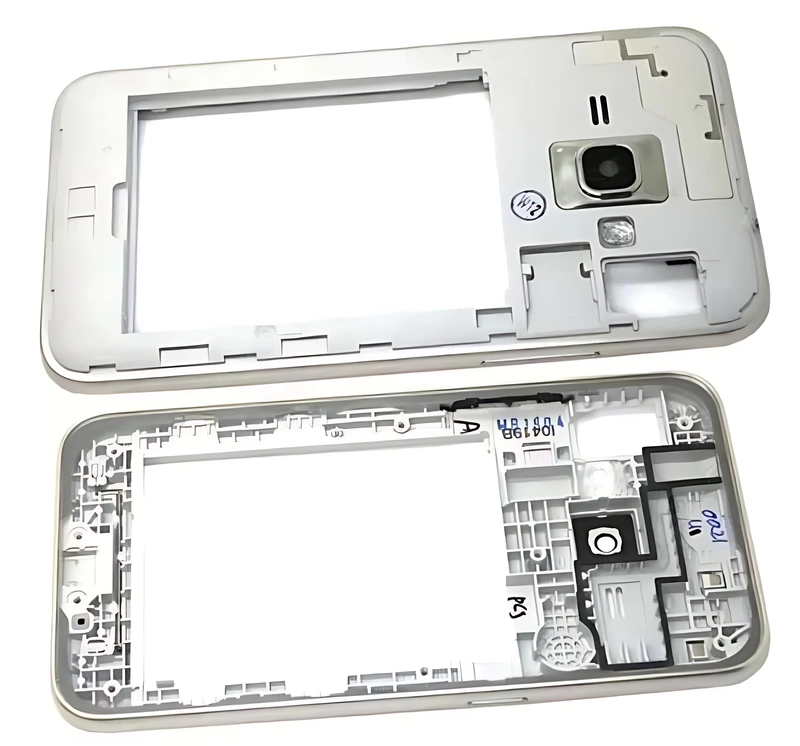 For Samsung J1 2016 , J120 - Replacement Surround Bezel , Chassis With Lens - Gold