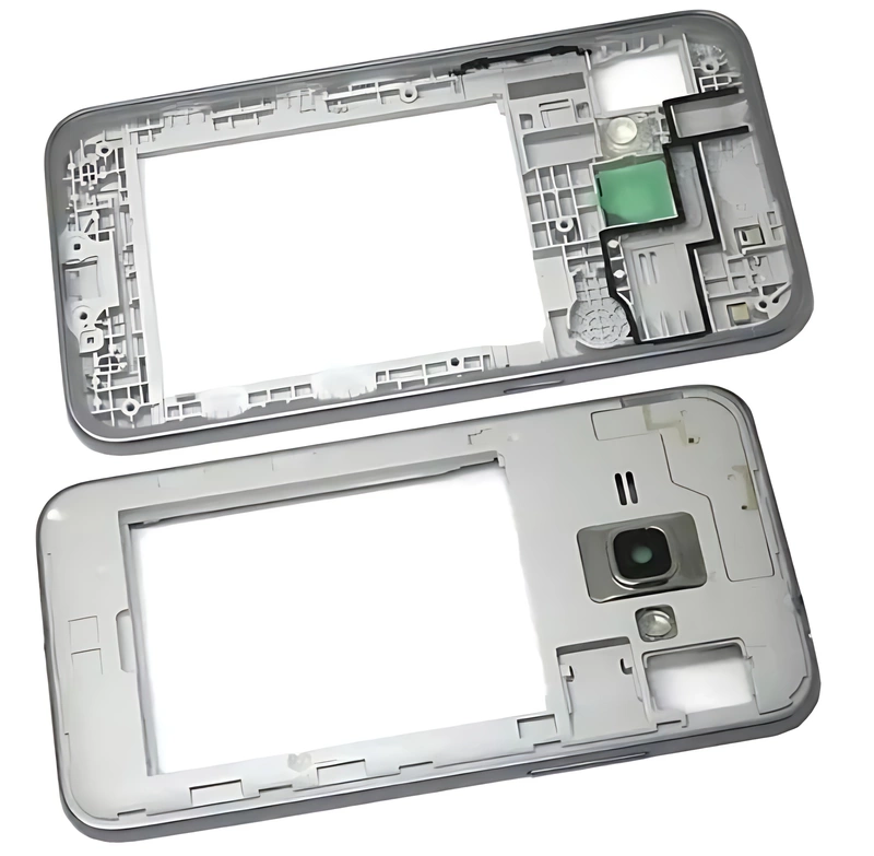 For Samsung J1 2016 , J120 - Replacement Surround Bezel , Chassis With Lens - Grey
