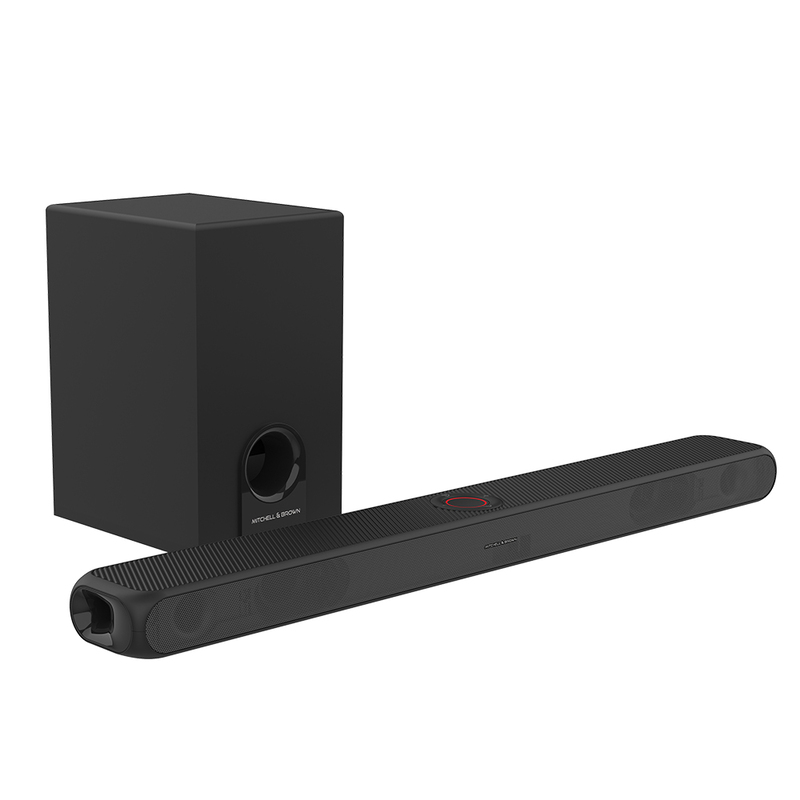 Mitchell & Brown 400W Sounbar with Wireless Subwoofer