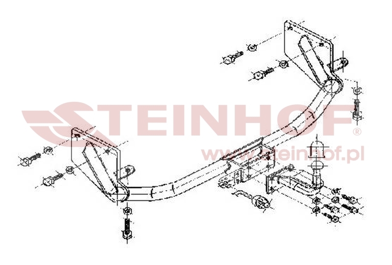 Toyota Hiace Van Tow Bar (1995-2012) T-140/1