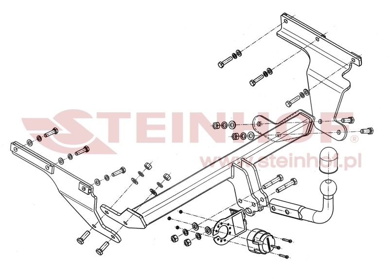 Subaru Trezia Tow Bar (2011-®) T-212