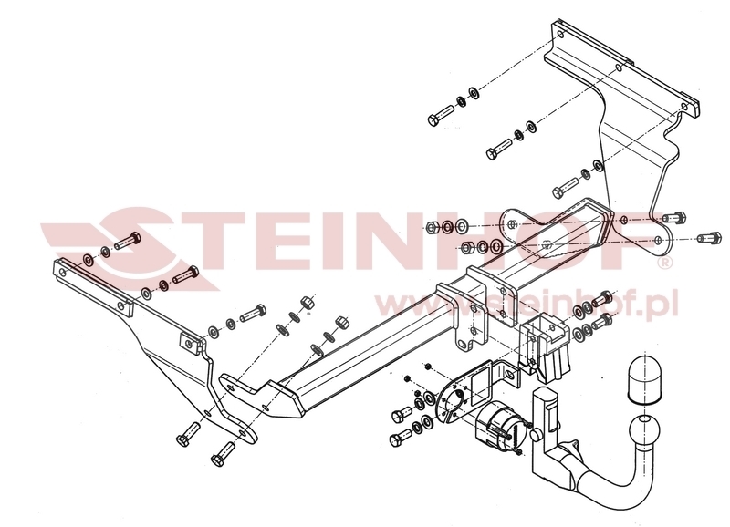 Subaru Trezia Tow Bar (2011-®) T-213