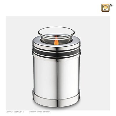 T669 Art Deco Tealight Urn