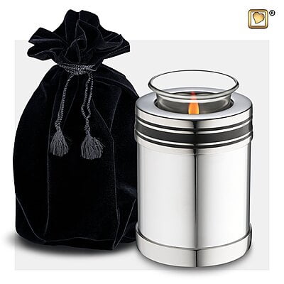 T669 Art Deco Tealight Urn