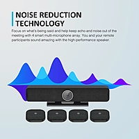 TB5W 4K Video Bar with Wireless Microphones
