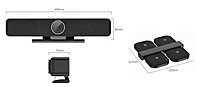 TB5W 4K Video Bar with Wireless Microphones
